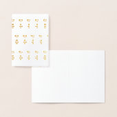 Panda Kinderen Folie Kaarten (Display)