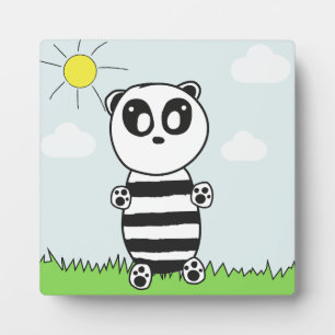 Panda Kinderen Fotoplaat