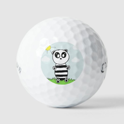 Panda Kinderen Golfballen (Voorkant)