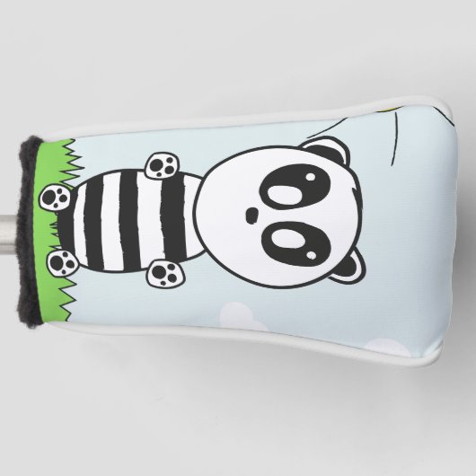 Panda Kinderen Golfheadcover (Voorkant)