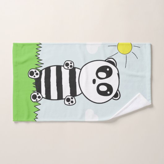 Panda Kinderen Handdoek (Handdoek)