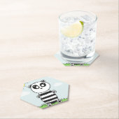 Panda Kinderen Kartonnen Onderzetters (Insitu)