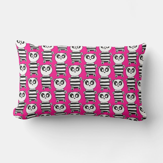 Panda Kinderen Kussen (Voorkant)
