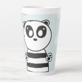 Panda Kinderen Latte Mok (Voorkant)
