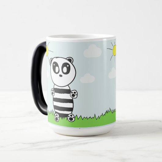 Panda Kinderen Magische Mok (Voorkant links)