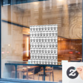 Panda Kinderen Raamsticker (Cafe Raam)