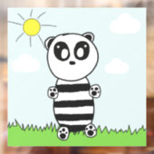 Panda Kinderen Raamsticker (Vel 2)
