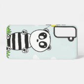 Panda Kinderen Samsung Galaxy Hoesje (Achterkant horizontaal)