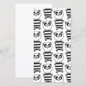 Panda Kinderen Save The Date (Voorkant / Achterkant)