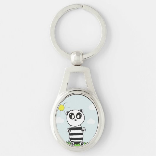 Panda Kinderen Sleutelhanger (Voorkant)