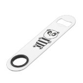 Panda Kinderen Speed Flessenopener (Voorkant Gekanteld)