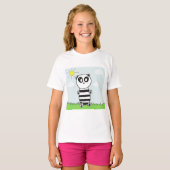 Panda Kinderen T-shirt (Voorkant volledig)