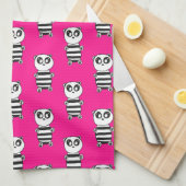 Panda Kinderen Theedoek (Quarter Fold)
