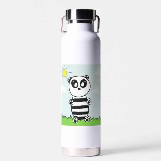 Panda Kinderen Waterfles (Voorkant)