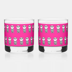 Panda Kinderen Whisky Glas