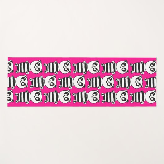 Panda Kinderen Yogamat (Voorkant (horizontaal))