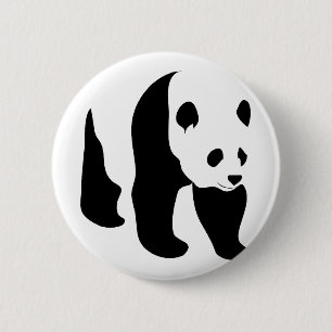 Panda! Knoop Ronde Button 5,7 Cm