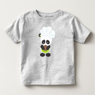 Panda koken, Panda bakken, Panda met Koekje Kinder Shirts