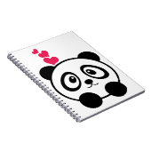 Panda-laptop Notitieboek (Rechterzijde)