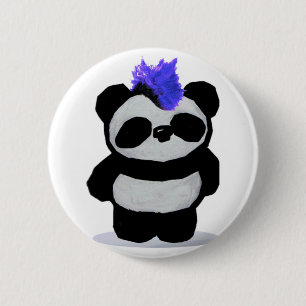 Panda Large 2010 Edition Ronde Button 5,7 Cm