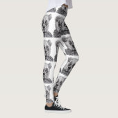 Panda Leggings, M Leggings (Rechts)