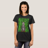 Panda (levendig) - Dames Basic T-Shirt (Voorkant volledig)