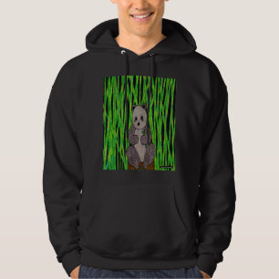 Panda (levendig) - Heren Motorkaptrui Hoodie