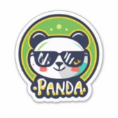 Panda licious Sticker Designs Attendent Vous (Devant)