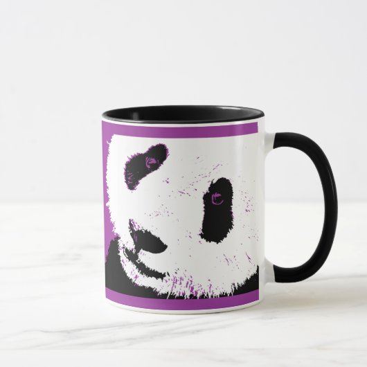 panda-liefde. mok (Rechts)