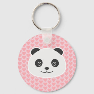 Panda liefde sleutelhanger