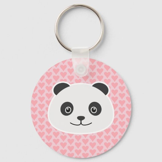 Panda liefde sleutelhanger (Voorkant)