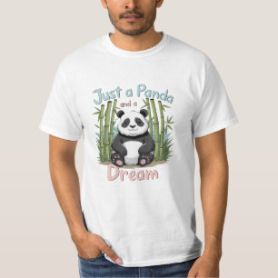 Panda liefde vieren met unieke Design T-shirt