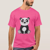 PANDA LOGO TSHIRT DESIGN UNIQUE PAR OM MODE (Devant)