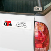 Panda Love Bumpersticker (Op Truck)