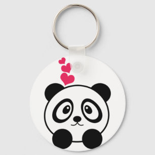 Panda Love Sleutelhanger