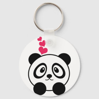 Panda Love Sleutelhanger