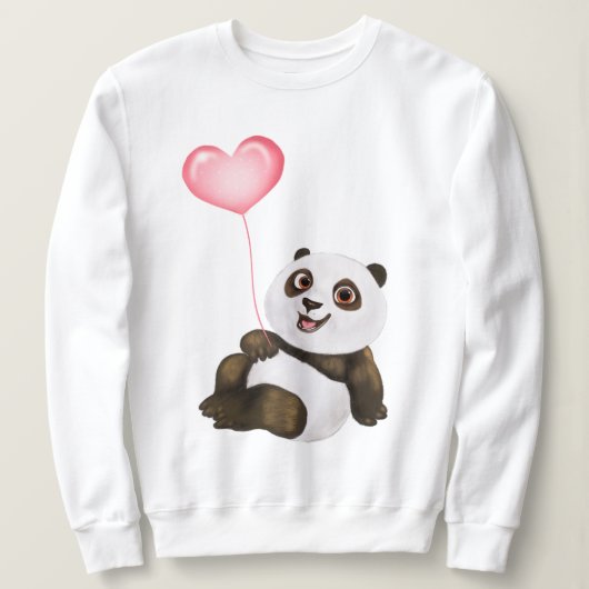 Panda Love Trui (Design voorkant)