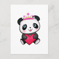 Panda Lover Fan Gift Valentijnsdag Heart Cadeau