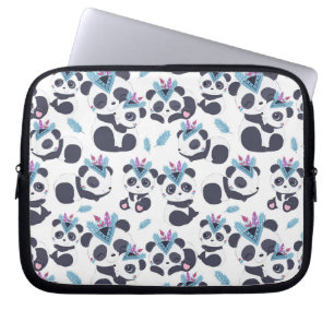 Panda Lover Het is zoals de Panda Laptop Sleeve