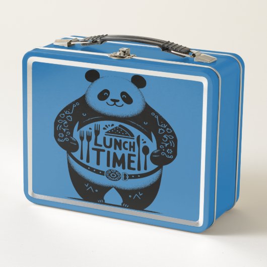 Panda Lunch Box - Crunch, Munch, Smile! (Voorkant)