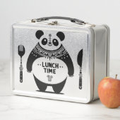 Panda Lunch Time Box - Carburez Votre Amusement (En situation)