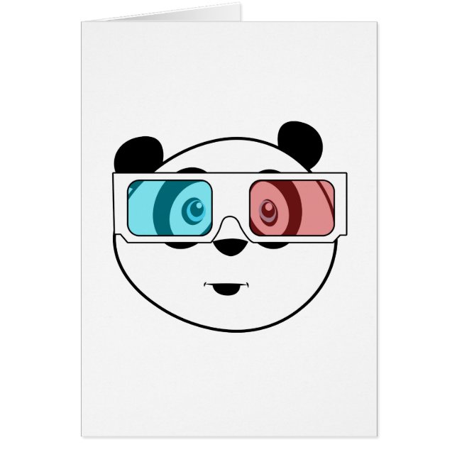 Panda - Lunettes 3D (Devant)