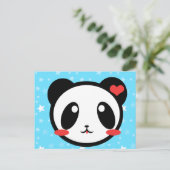 Panda Luv! Briefkaart (Staand voorkant)