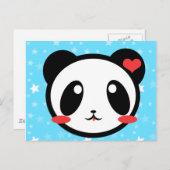 Panda Luv! Briefkaart (Voorkant / Achterkant)
