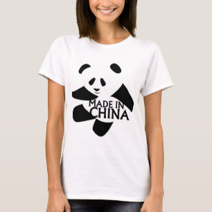 Panda, Made in China T-shirt