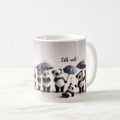 Panda Magic : Une tasse remplie de pâte à café mig (Devant droit)