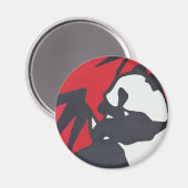 Panda Magnet Magneet (Voorkant / Achterkant)