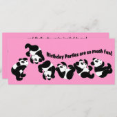 Panda Mania Kaart (Voorkant / Achterkant)