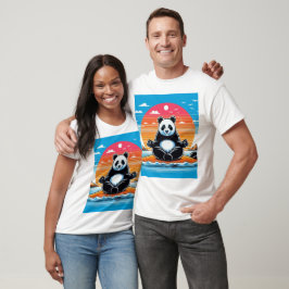 Panda Meditatie Unisex T-shirt
