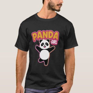 Panda Meisje Dames Panda Beren Kleding Jeugd Kinde T-shirt